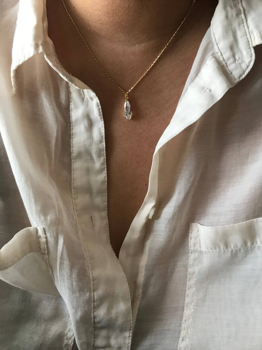 Crystal Teardrop