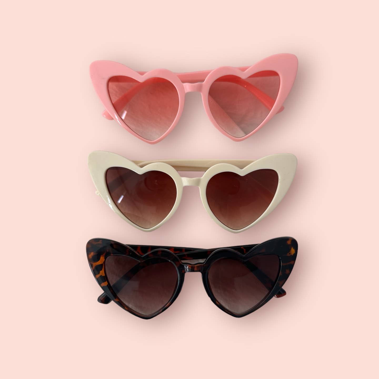 Adults Heart Shape Sunglasses - SULAYA
