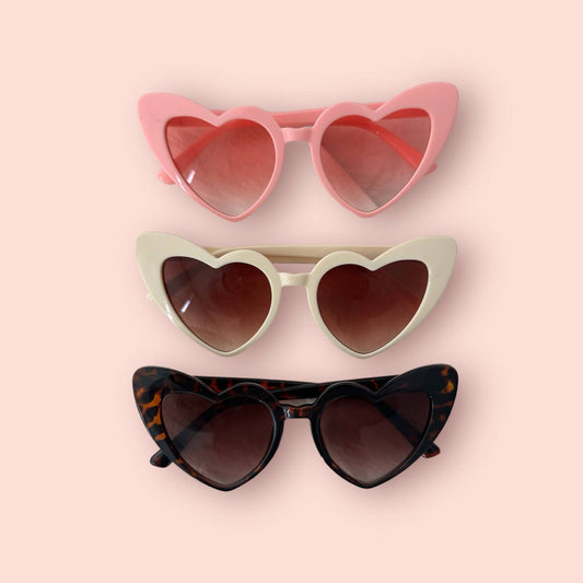 Adults Heart Shape Sunglasses - SULAYA