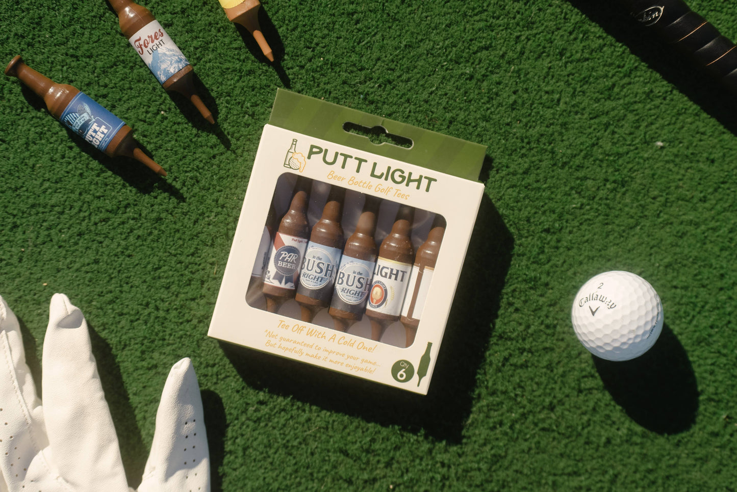 Beer Bottle Golf Tees